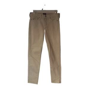 NYJD Womens Mid-rise Stretch Ankle‎ Skinny Leg Jeans Brown Size 2